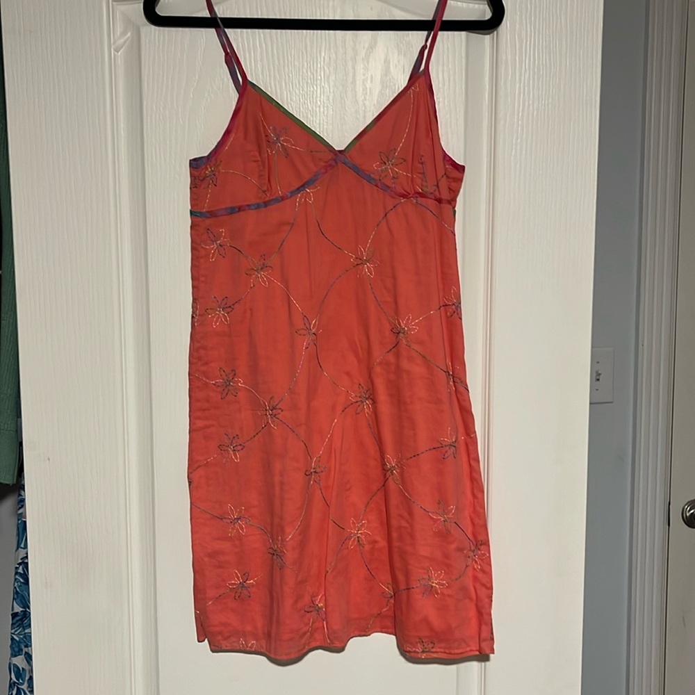 2000s hippie floral sundress!
